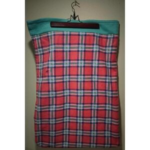 Cozy Plaid Mermaid Tail Blanket